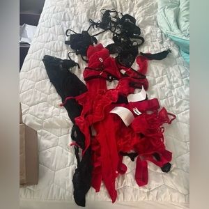 A whole box of mens lingerie size medium and large